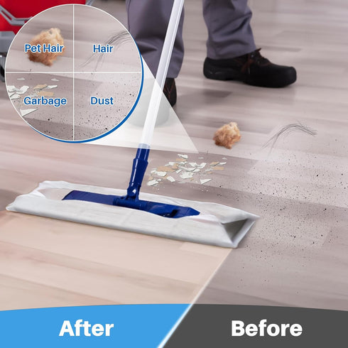 Dry Mop Pads - 32PCS Dry Sweeping Cloths Unscented All Purpose Disposable Mop Pads Dry Mop Refills Floor Cleaner Mop Refill Dust Mop Hardwood Floo...