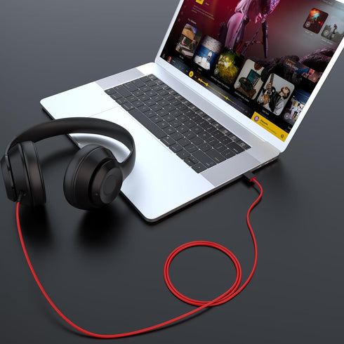 USB to 3.5mm Headphones Charging Cable Cord Compatible with Beats by Dr Dre Solo Studio Wireless Headphones, MP3 Player, iPod Shuffle, Speakers, V...