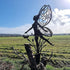 Metal Fairy Fairy Yard Art Garden Yard Art Metal Yard Silhouette Silhouette Fairies Null Lawn Ornament Hanging Wall Sculpture Home Decorations(18,...