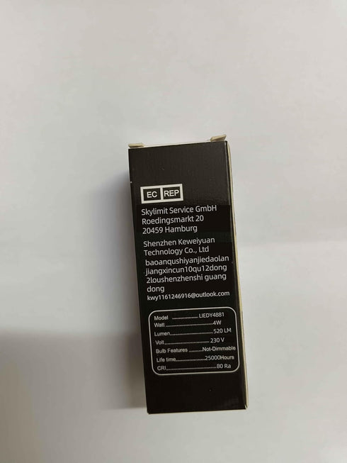DAPSHU LED AC 100-265v 3.5w Replacement Refrigerator Light Bulb KEI D34l Daylight White 6000K E26 40W Halogen Equivalent 500Lm T10 Corn Medium Scr...
