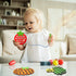 6 Pcs Lacing Toy Toddlers, Vegetable Wooden Threading Toys, Educational and Learning Montessori Activity Baby and Kids, Fine Motor Skill Toys, Pum...
