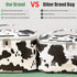 Makeup Bag Set Cosmetic Bag 3 Pieces Small Makeup Bags for Women with Cow Animal Milk Mini Cute style Travel Pouch Bags...