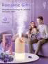 One Fire Lavender Scent Diffuser Waterless Diffuser, 4 Mist Scent Diffusers for Home Bathroom Diffuser Last 90 Days, 1800mAh Battery Operated Diff...