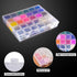 30 Grids Large Diamond Painting Storage, Art Accessories Tools Containers Case Plastic Bead Organizer 5D Embroidery Accessories for DIY Art Craft ...
