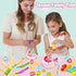 Playdough Tools for Kids, 24 Pieces Play Dough Tools Set with Rolling Pins,Playdough Cutters,Playdough Extruders,Scissor...