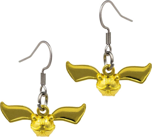 Harry Potter Golden Snitch Earrings...