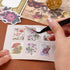 Funto Scrapbooking Kit (202 PCS), Vintage Collection-Rose Angel, Ideal Gift Box Packaging, Perfect for Bullet Scrapbooking Materials, Planner DIY ...
