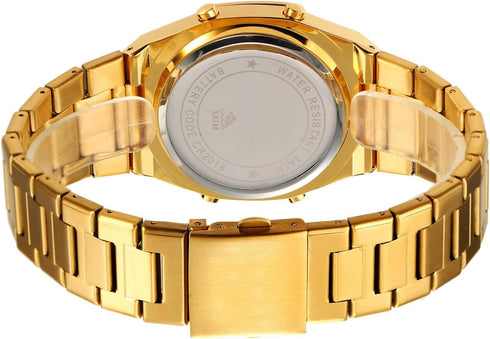 Men's Wrist Watches Stainless Steel Digital Watch Men, Hexagon Designer Watch for Men, Waterproof Watch with Alarm Date & Light...