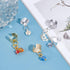 DICOSMETIC 60Pcs Cuff Earrings Findings Cartilage Cuff Earring Non-Pierced Wrap Earring Adjustable Stainless Steel Clip-on Earring Cuffs with Loop...