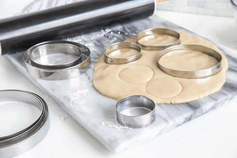 Fox Run, 1 x 6 x 6 inches, Round Cookie Cutter Set...