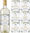 Printed Party New Home Milestones, Housewarming Gift Idea, 6 Wine Bottle Labels...
