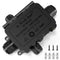 Junction Box - 4 Way M20 IP68 Outdoor Electrical Box Waterproof, Wire Range Ø5-9mm Outdoor Junction Box Waterproof, Landscape Lighting Wire Juncti...
