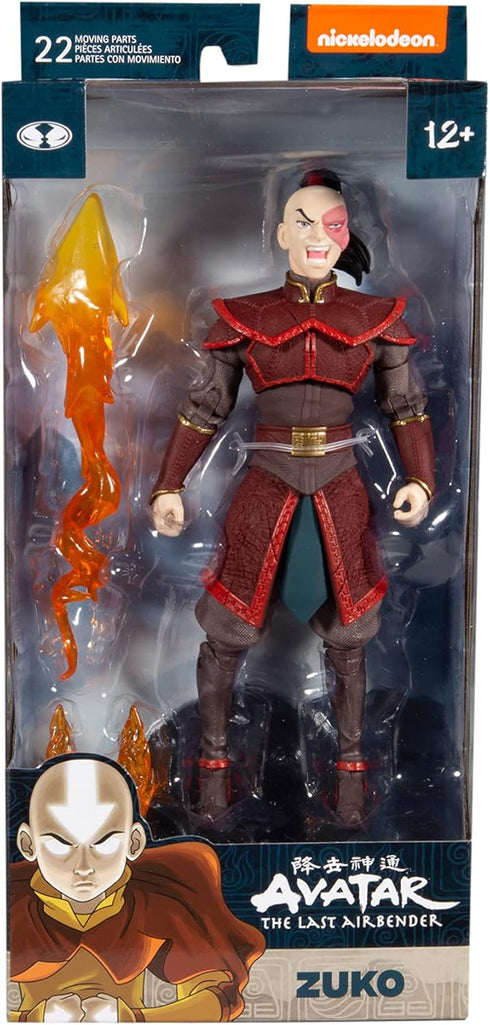 McFarlane Toys Avatar: The Last Airbender Prince Zuko 7" Action Figure with Accessories...