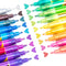 JR.WHITE Glitter Metallic Paint Pens: Sparkle Water-Based Marker Pen for Greeting Cards, Mugs, Wood, Art Drawing, Rock Painting, Posters, Albums, ...
