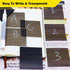 200 Sheets Black Transparent Sticky Notes, 3x3 Inch Translucent Self-Adhesive Clear See Through Sticky Post Sticky Note for Office Woman Teacher S...