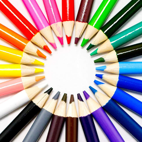 12 Premium Double-Sided Colored Pencils with 24 colors!...