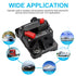 30 AMP Audio Circuit Breaker,12V-48V DC Fuse Holder,30-300A Breaker Switch,Inline Circuit Breaker with Reset Button,for Automotive Marine Boat Aud...