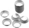 Tosnail 50 Pieces Aluminum Egg Tart Mold Small Tart Pie Tin Mini Cupcake Cake Muffin Cookie Mold Baking Cups...
