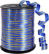 TONIFUL Curling Ribbon-Blue Gold Rimmed Balloon Curling Ribbons-250 Yards Balloon String for DIY Decor,Gift Wrapping,Ribbons and Bows for Christma...