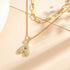 Bubble Initial Necklaces for Women 14k Gold Plated Balloon A-Z Letter Necklace Trendy Fashion Jewelry Gifts for Teen Girls Girlfriend...