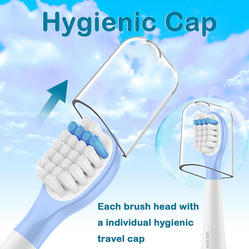 Compatible Philips Sonicare Kids Replacement Heads Fit Kids Philips Sonicare Replacement Heads hx6340 hx6330 hx6320 hx6321 for Children Boy Gril 3...