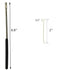 2 PCS Reusable Inoculating Loop Holders with 50pcs 10uL Nichrome Needle Tips Inoculation Loop for Bacterial Tissue Culture...