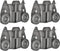 4-Pack W10195417 Dishwasher Wheels Replacement for Kitchen-Aid Kenmore Whirlpool JennAir, Ultra Durable Lower Dishrack Wheels, Replace Part Number...