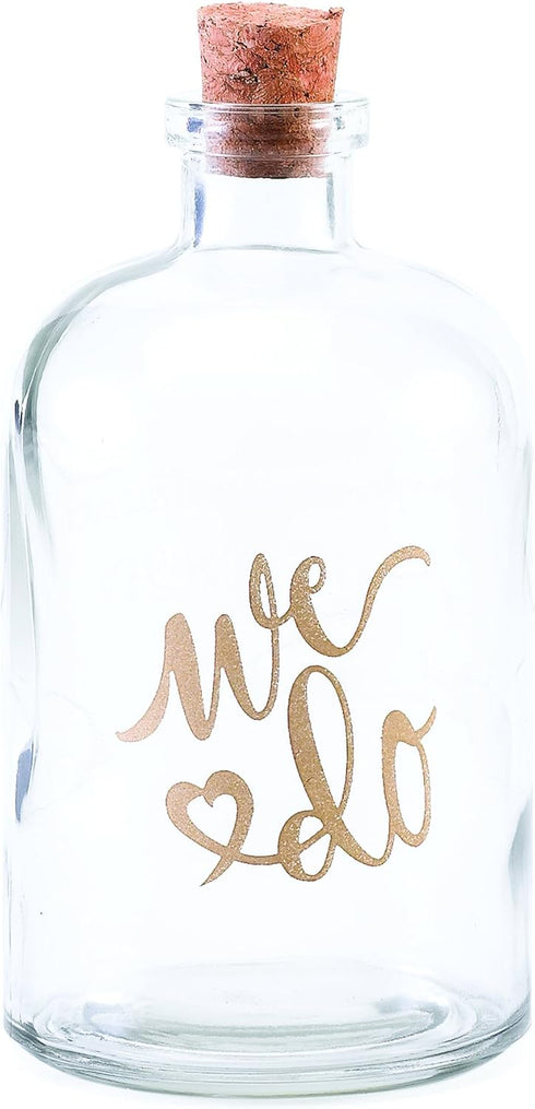 Wedding Accessories Sand Ceremony Decanter, We Do, 5.5-Inches...