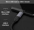 USB C to Micro USB Adapter, USB Type C Female to Micro USB Male Adapter Compatible with Samsung Galaxy S7/S6/S5/S4/S3, Note 5/4/3, Android Phones,...