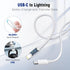20W USB C Fast Charger Block with 6FT Type C Lightning Cable USB Wall Charger Block Adapter Compatible for iPhone 14/13/12/11/XS/XR/X/8/7/SE2022/i...