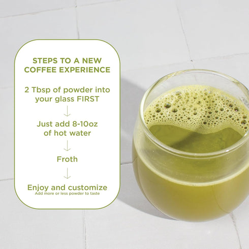 Laird Superfood Matcha Instant Latte with Adaptogens - Matcha Latte Green Tea Powder Packed with Antioxidants and Superfood Coconut Creamer - Glut...