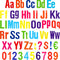 Tenare 268 Pcs Bulletin Board Letters Alphabet Letters Numbers and Punctuation Cutouts Letters Fun Bulletin Board Set for Classroom Chalkboard Bul...