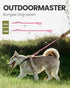 OutdoorMaster Bungee Dog Leash, Heavy Duty Dog Leash with Shock Absorption, 2 Padded Handles Training Leash, Improved Dog Safety and Comfort (Pink...