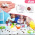 Yookeer 120 Pcs Mini Sheep Figurines Bulk Little Miniature Figurines Resin Cute Animals for Home Cake Decorations Garden Outdoor Landscape Ornamen...