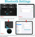 Dpofirs Mini Express Key Remote Control Shortcut Keyboard, 35 Keys Customized Express Keys Only for iOS, OS System...