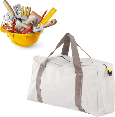 Tool Bag, Large Capacity Storage, Wear Resistant, Portable and Universal, Professionals Choice, Convenient Wide Mouth for Auto Repair, Woodworking...