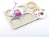 EUPNHY 2pcs Silicone Wax Sachet Molds Scented Wax Tablets Molds-Including 3pcs 40 inches Rawhide Rope and 60pcs Bails. (Combination 01)...