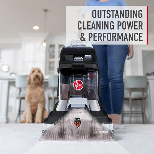 Hoover 50 oz Oxy Pet Carpet Cleaner Solution, for Carpet and Upholstery, Deep Cleaning Shampoo, Eliminate Urine Stains and Odors, Ocean Breeze Sce...