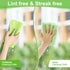 4 Pack Damp Clean Duster Towel Streakless Cloths Flexible Dusting Towel Magic Reusable Cleaning Cloths Scrub Wet Duster Sponge Absorbent Kitchen R...