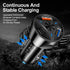 Portable USB Car Charger 3-Port Fast Charge,PD20W/3.1A/QC3.0 Car Charger Adapter USB Charger Compatible for iPhone 14 Pro MAX/13 MacBook Pro iPad ...