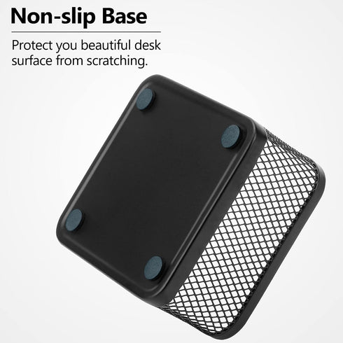 MaxGear Paper Clip Holder Paper clips Holder for Desk, Mesh Paper Clip Holders Paper Clip Box for Desk Paper Clip Organizer Office Binder Clip Hol...