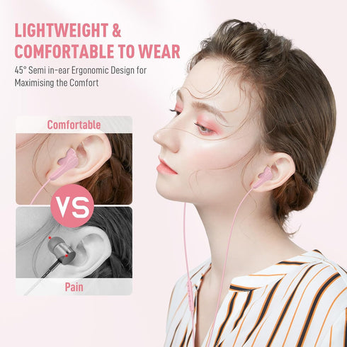 USB C Headphones for Samsung S24 Ultra A35 S23 Fe S22+, Type C Earphones with Mic HiFi Stereo Volume Control Magnetic Wired Earbud for iPhone 15 P...