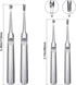 Mudder 8 Pieces Edge Leather Beveler Cutting and Edge Skiving DIY Craft Tool, Hand Leather Grooving Tool for Crafting Work (1.5 mm, 1.2 mm, 1.0 mm...