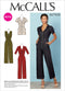 McCall Pattern Petite Long and Short Women's Jumpsuit, Sizes 6-14 Sewing Pattern...