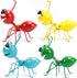 Cruis Cuka Metal Yard Art Garden Decorative Cute Ant Outdoor Wall Sculptures-Set of 4...