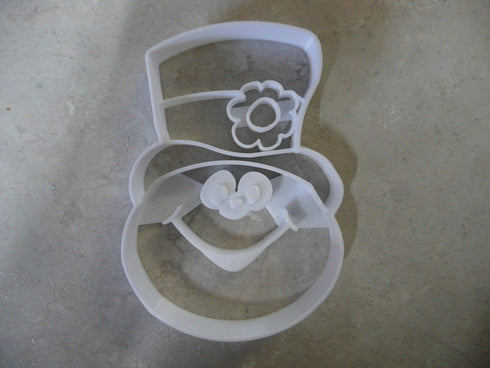 Frosty Themed Snowman Face Head Movie TV Character Christmas Cookie Cutter Made in USA PR2901...