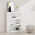 Furinno Pasir 3-Tier Open Shelf Bookcase, Plain White...