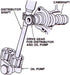 Engine System Oil Pump Drive Shaft Heavy Duty Fatigue Proof Steel High Strength For Sbc 283 302 327 350 5.7L...