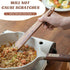FJNATINH 12"+10" Teak Wood Spatula for Cast Iron, Small Wood Flipper, Egg Scraper, Flat Wooden Turner Wood Cooking Utensil, Spatulas Perfect for F...
