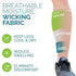 Run Forever Calf Compression Sleeves For Men And Women - Leg Compression Sleeve - Calf Brace For Running, Cycling, Travel...